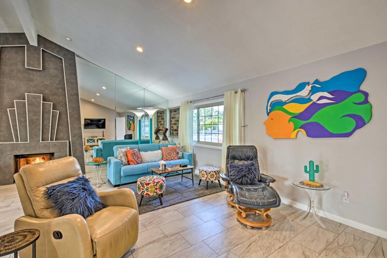 הוילה Pet-Friendly Palm Springs Escape With Heated Pool! מראה חיצוני תמונה