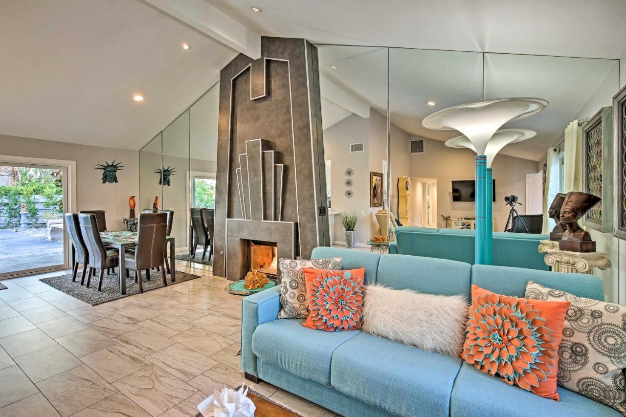 הוילה Pet-Friendly Palm Springs Escape With Heated Pool! מראה חיצוני תמונה